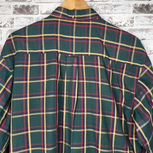 Ash Creek Trading Green Plaid Button-Down Shirt (Men's Size N/A)