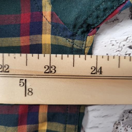 Ash Creek Trading Green Plaid Button-Down Shirt (Men's Size N/A)