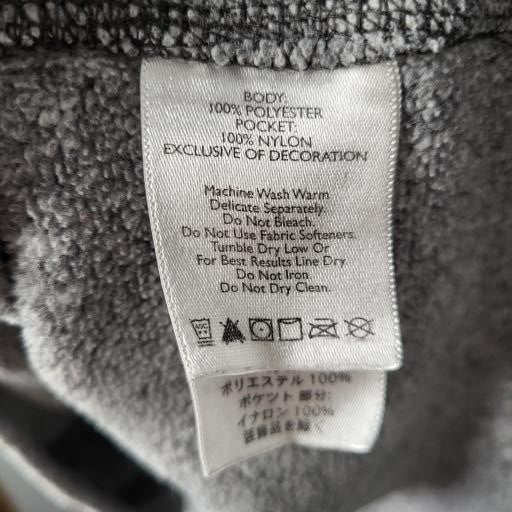 Eddie Bauer Grey Heather Quarter-Zip Fleece Pullover (Men's Size XL)