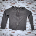 Banana Republic grey full-zip hoodie (Women's Size S)