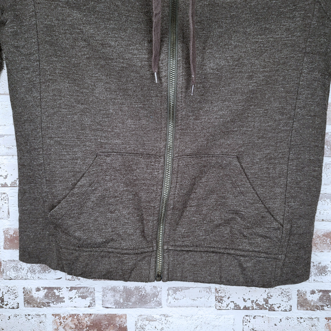 Banana Republic grey full-zip hoodie (Women's Size S)