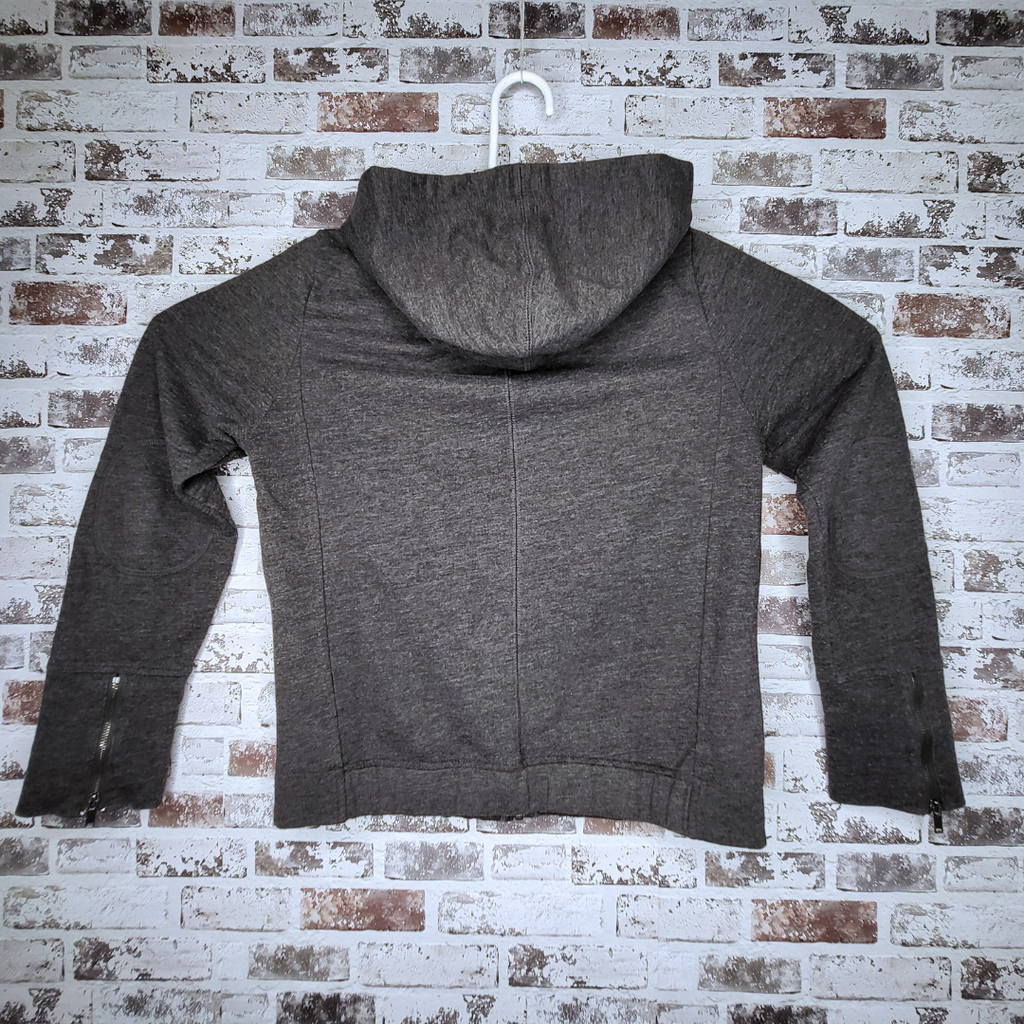 Banana Republic grey full-zip hoodie (Women's Size S)