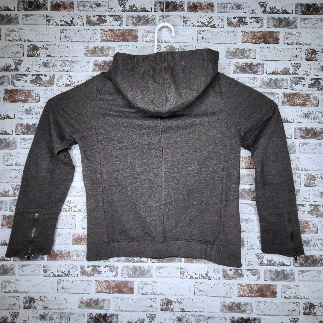 Banana Republic grey full-zip hoodie (Women's Size S)