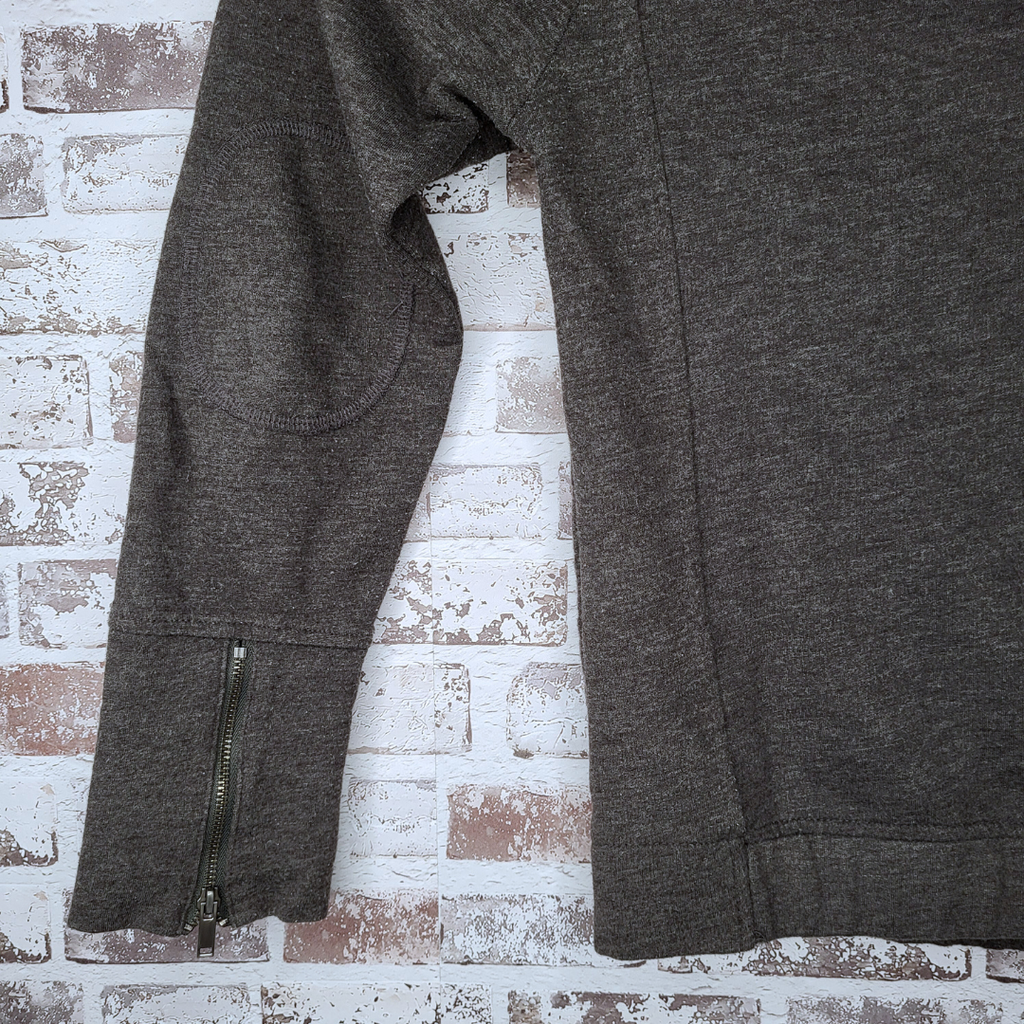 Banana Republic grey full-zip hoodie (Women's Size S)