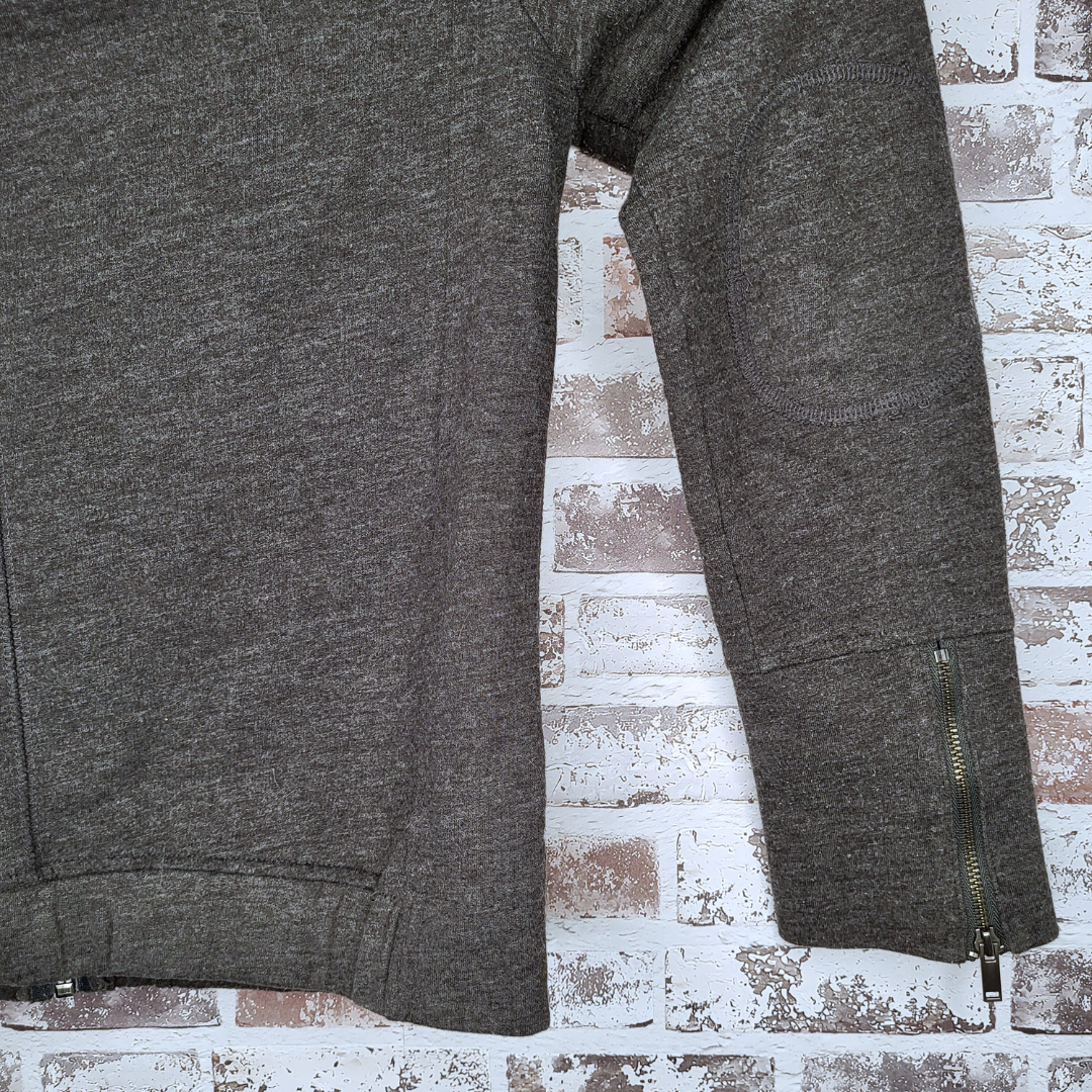 Banana Republic grey full-zip hoodie (Women's Size S)