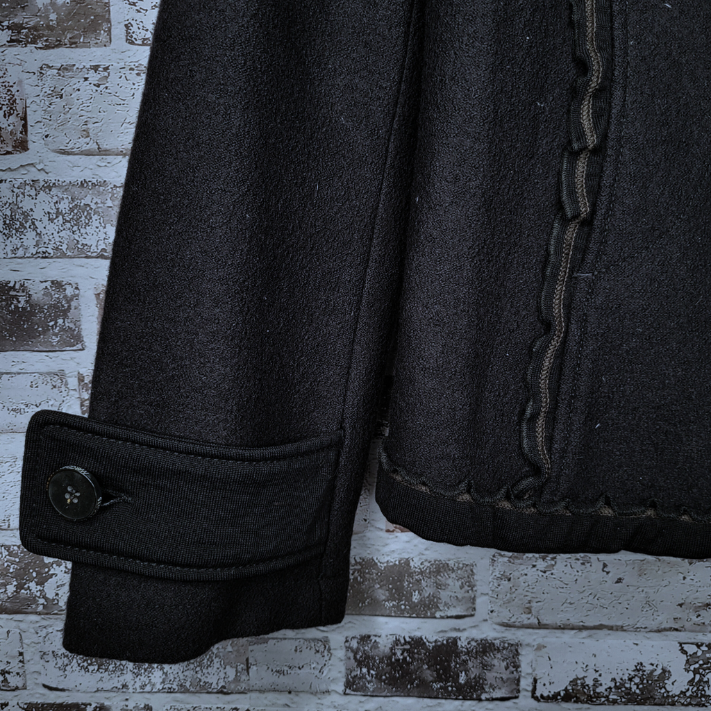 Marc Cain black cropped blazer (Women's Size 8 or S/M)