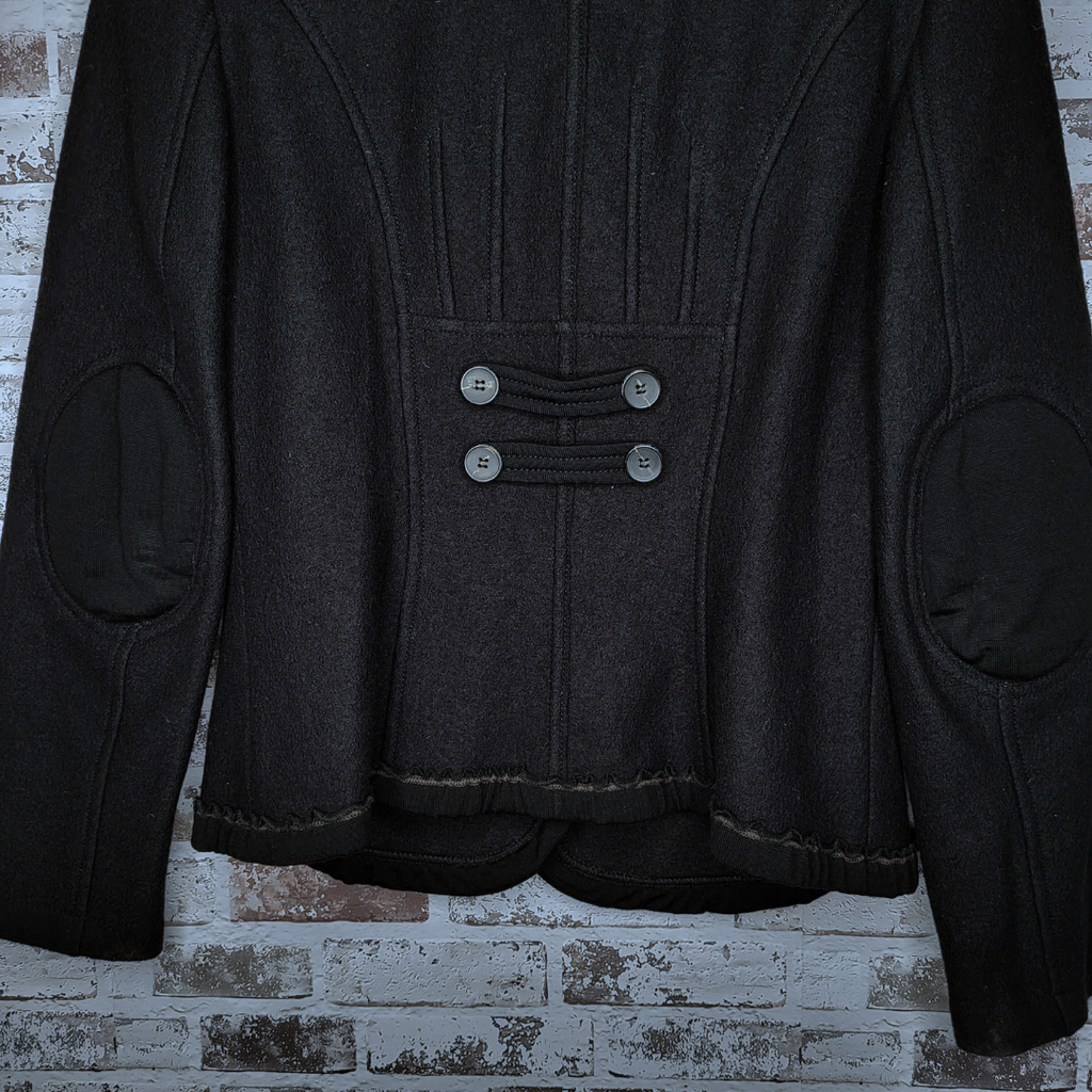 Marc Cain black cropped blazer (Women's Size 8 or S/M)