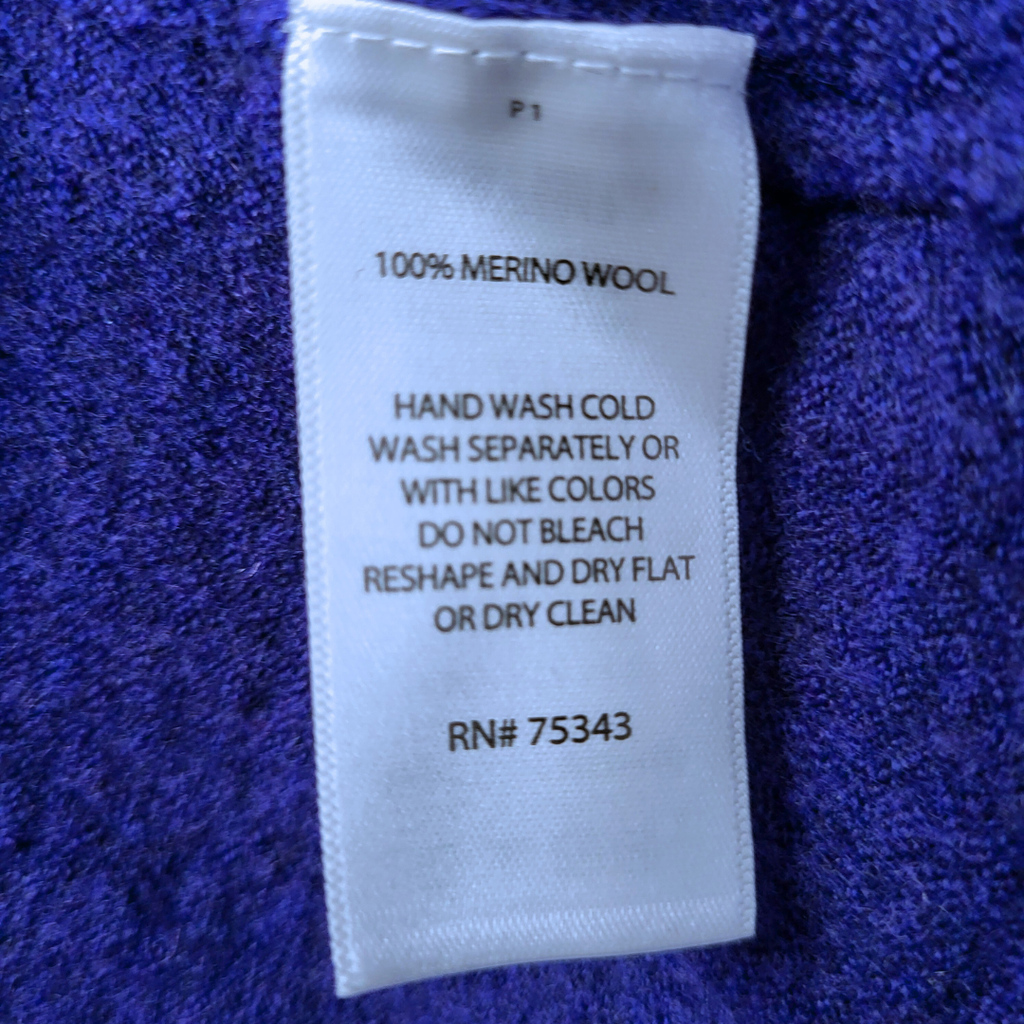 Kenar merino wool sweater (Women's Size 2X)