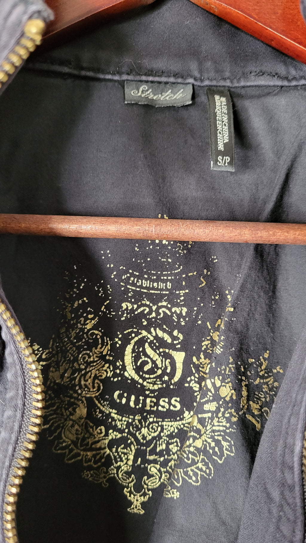 Guess military moto jacket (Women's Size S)