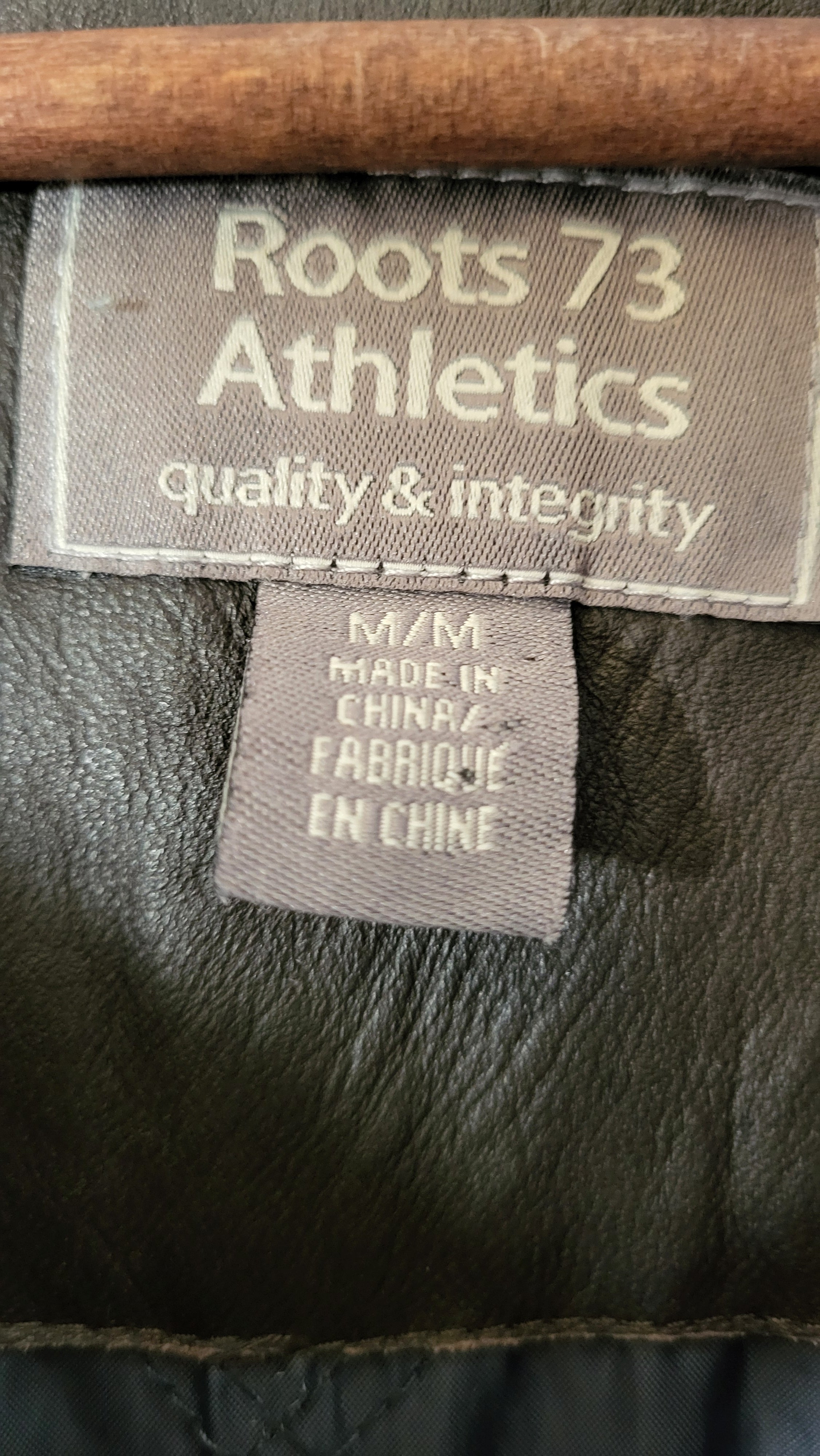 Roots 73 heather grey full-zip vest (Men's Size M)