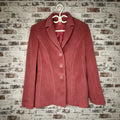 Blu's Mauve Wool Blend Blazer (Women's Size 8)