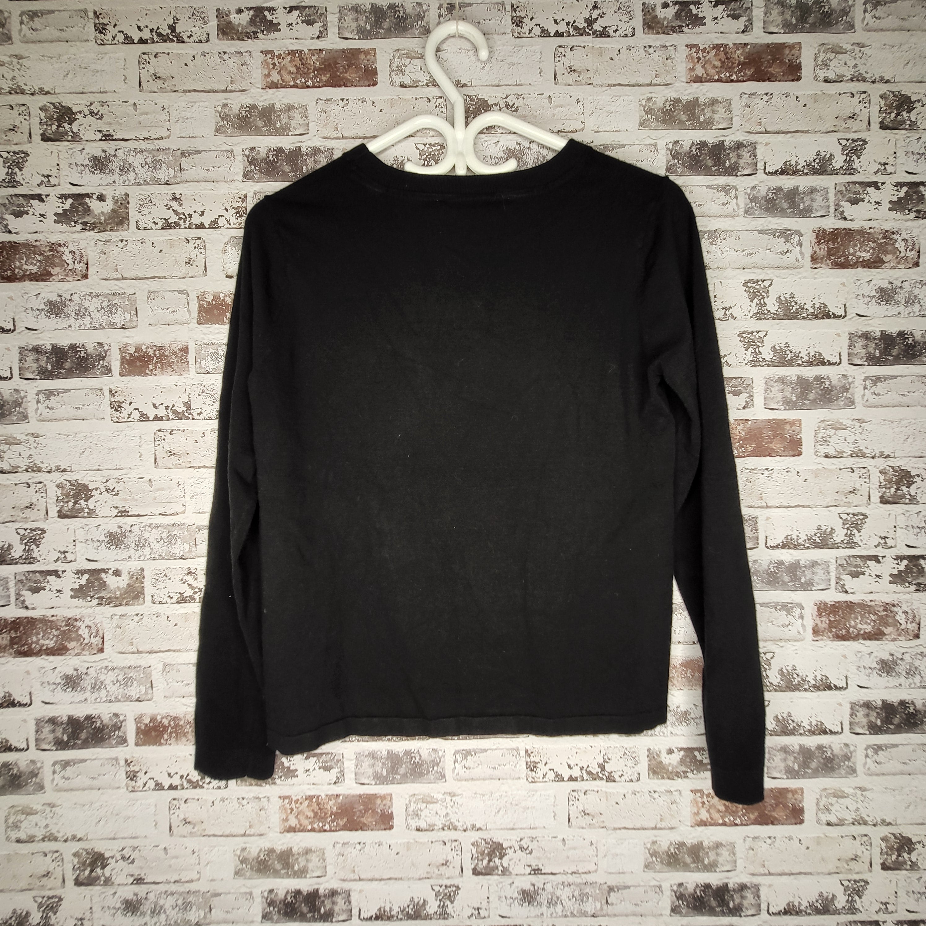 Contemporaine Multicolor Colorblock Long Sleeve Top (Women's Size M)