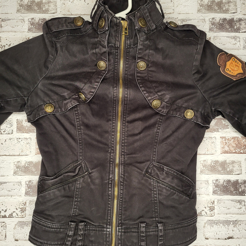Guess military moto jacket (Women's Size S)