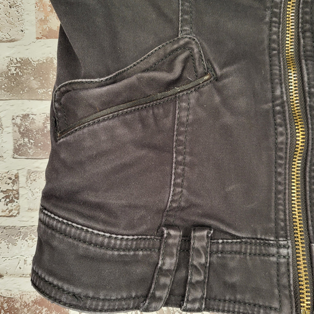 Guess military moto jacket (Women's Size S)