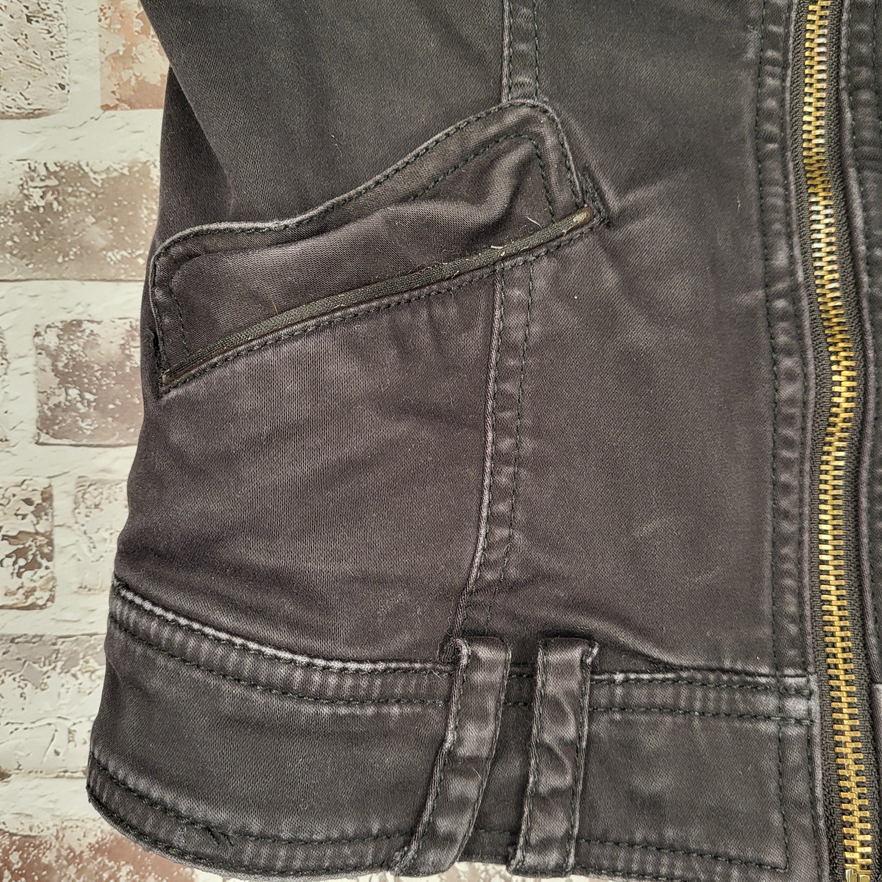 Guess military moto jacket (Women's Size S)