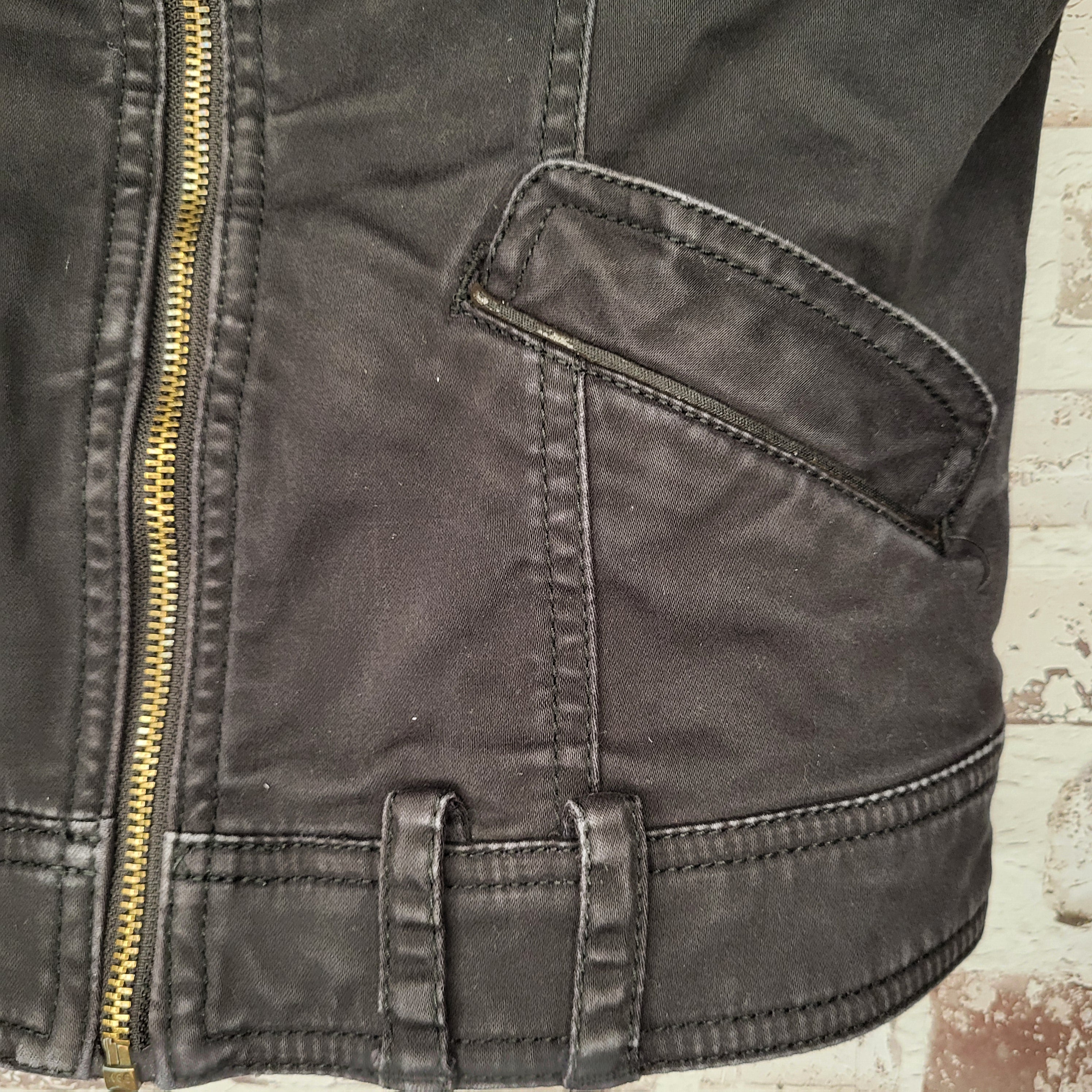 Guess military moto jacket (Women's Size S)