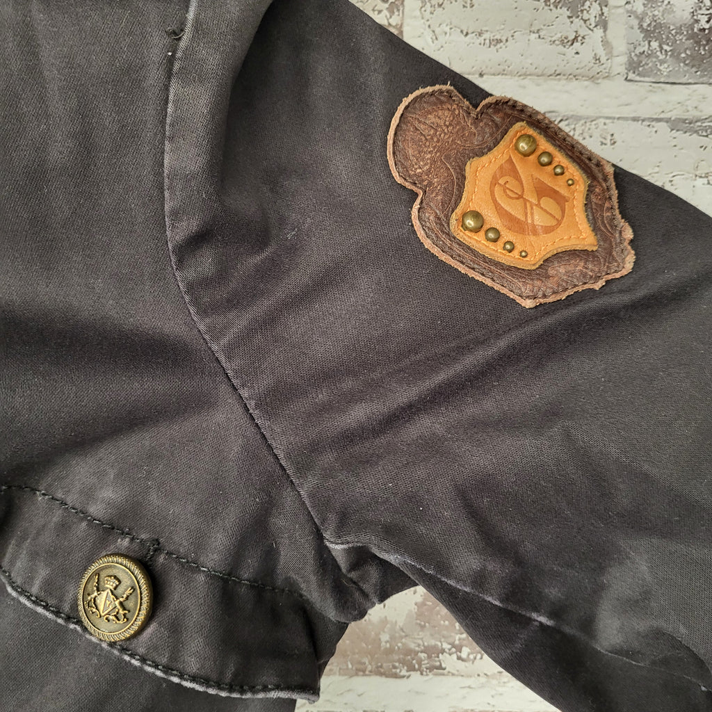 Guess military moto jacket (Women's Size S)