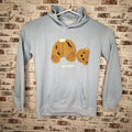 Palm Angels light blue hoodie (Men's Size L)
