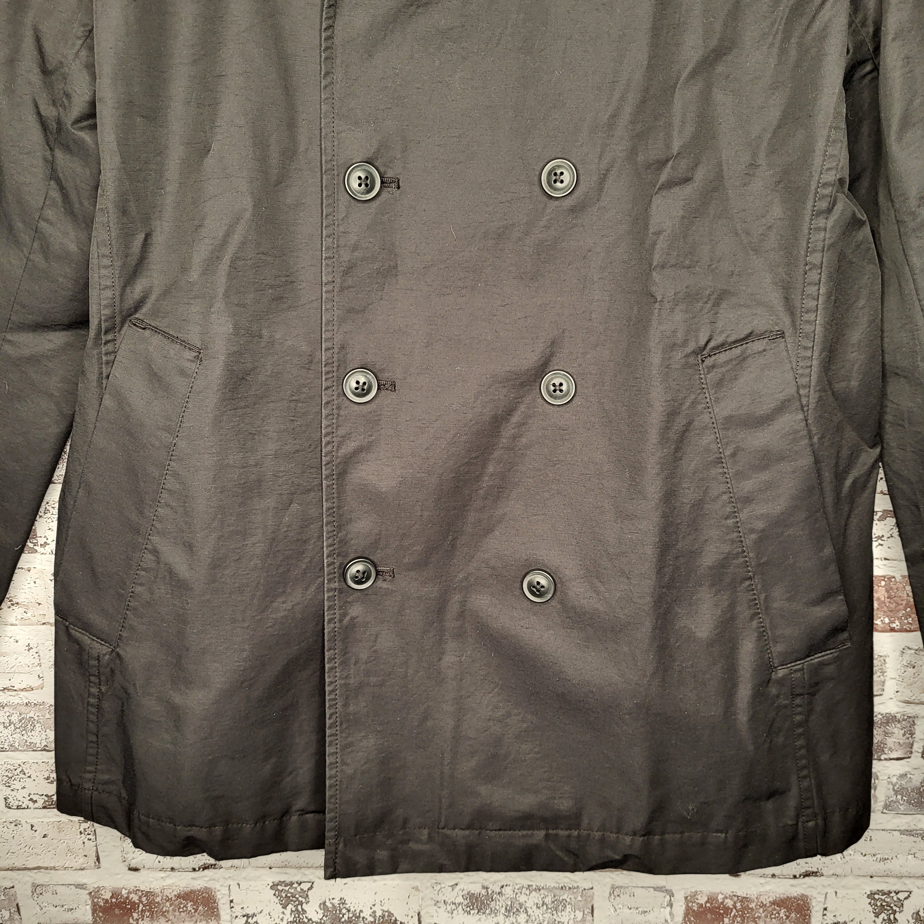 Banana Republic black double-breasted jacket (Men's Size M)