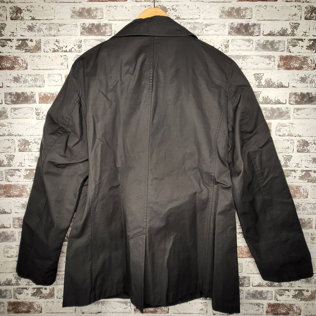 Banana Republic black double-breasted jacket (Men's Size M)