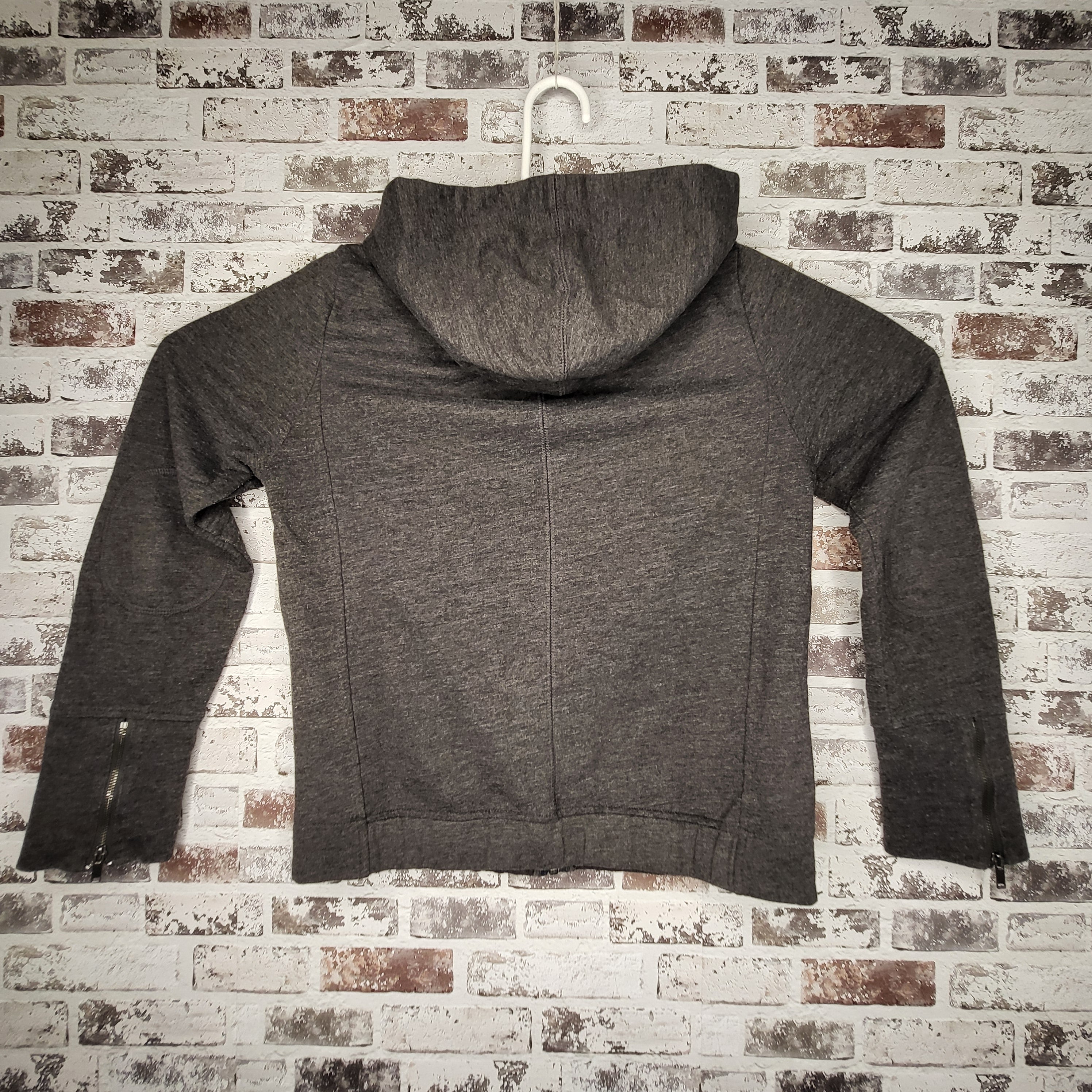 Banana Republic grey full-zip hoodie (Women's Size S)
