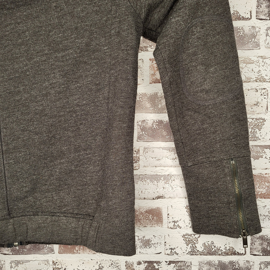 Banana Republic grey full-zip hoodie (Women's Size S)