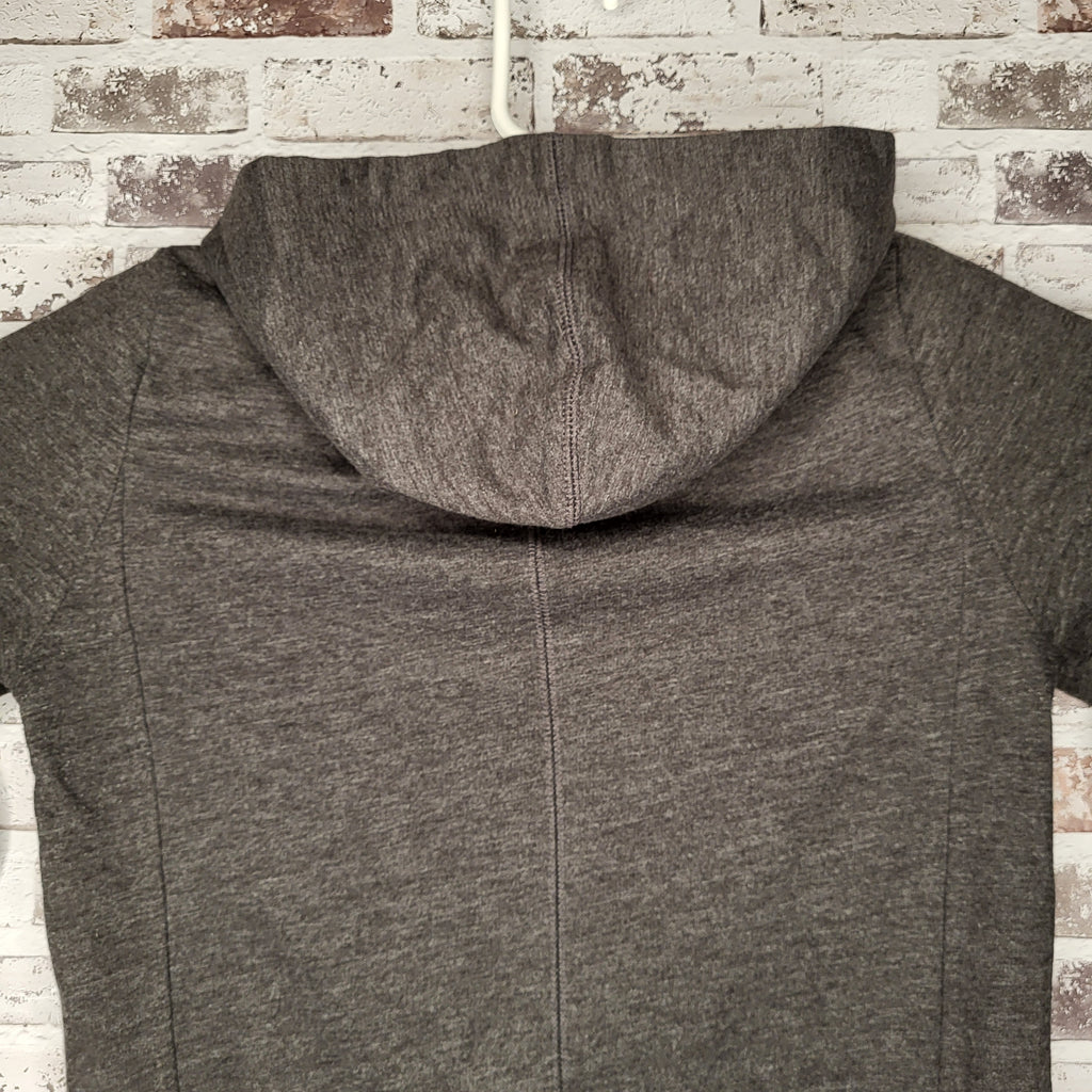 Banana Republic grey full-zip hoodie (Women's Size S)