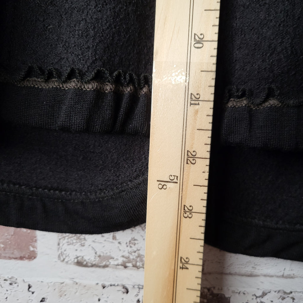 Marc Cain black cropped blazer (Women's Size 8 or S/M)