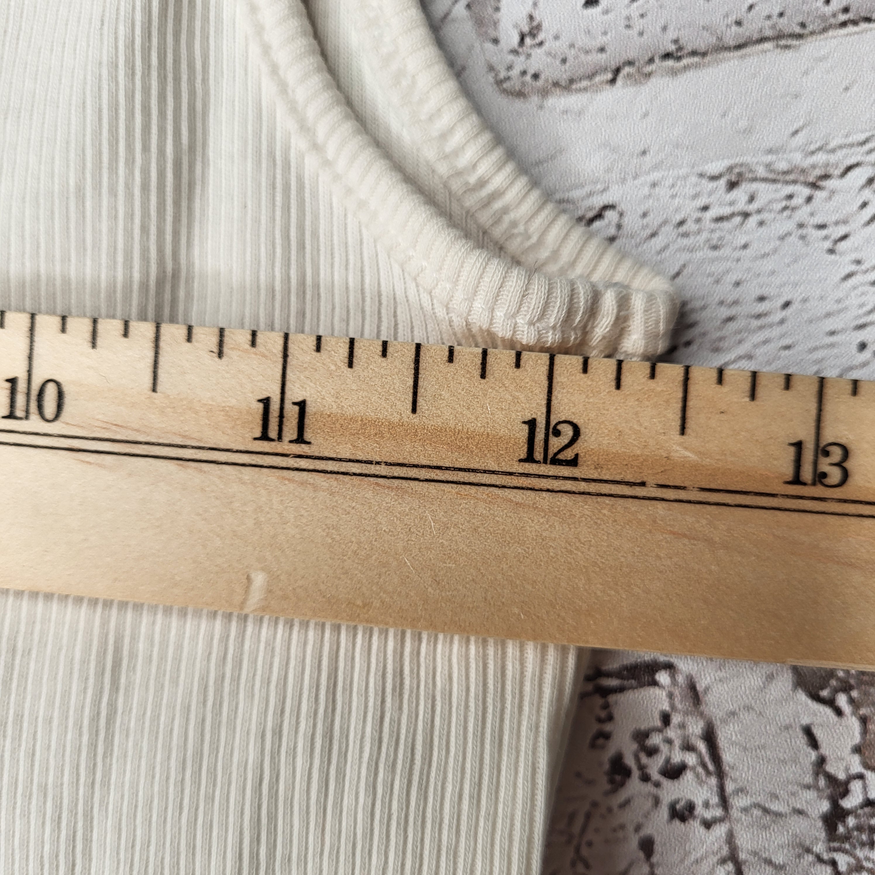 Banana Republic ivory ribbed mock neck bodysuit (Women's Size XS)