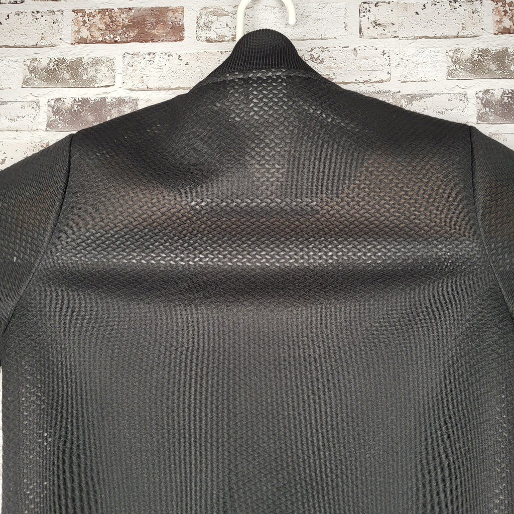 Adidas black mesh track jacket (Women's Size M)