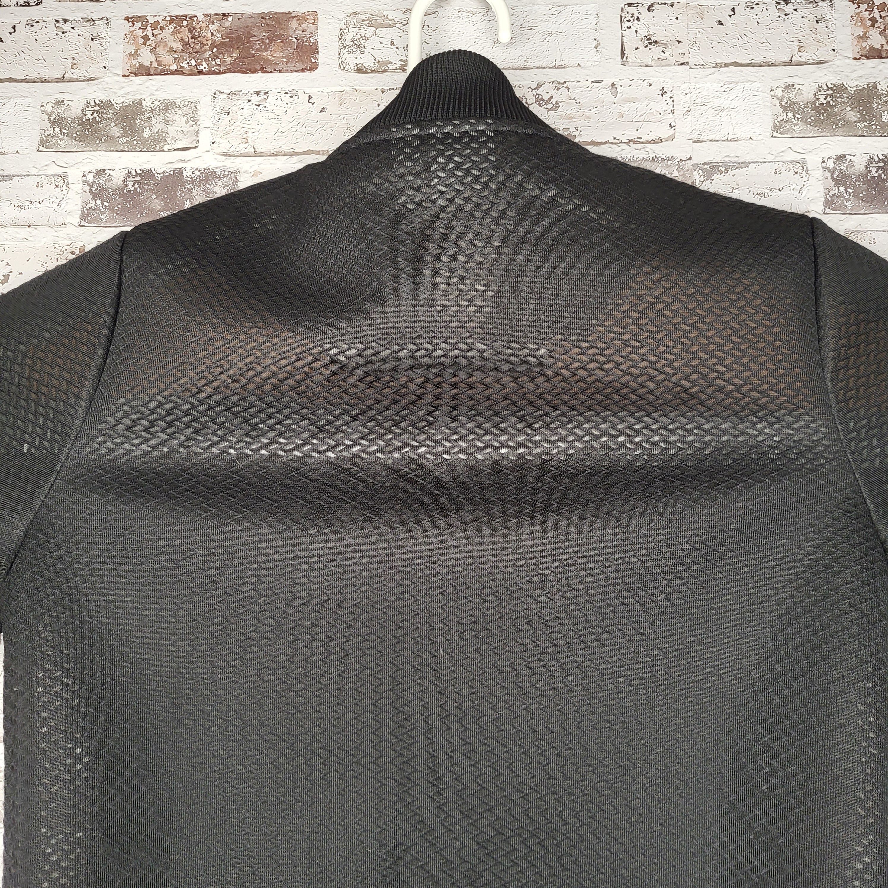 Adidas black mesh track jacket (Women's Size M)