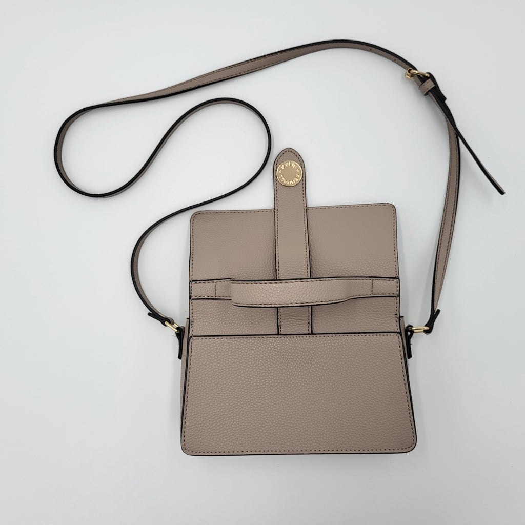 Kendall + Kylie Beige Mini Top Handle Crossbody Bag