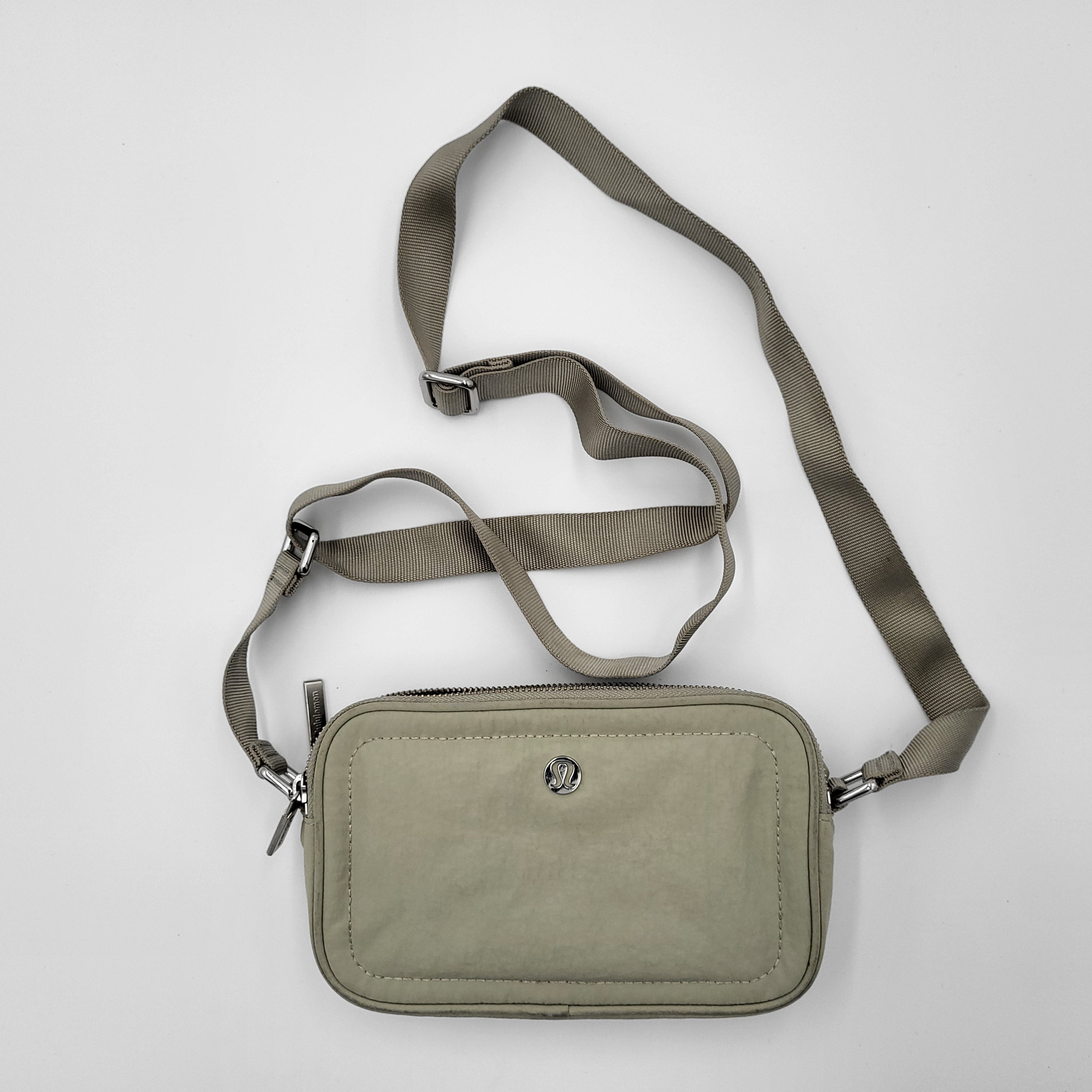 lululemon Light Sage Green Crossbody Bag