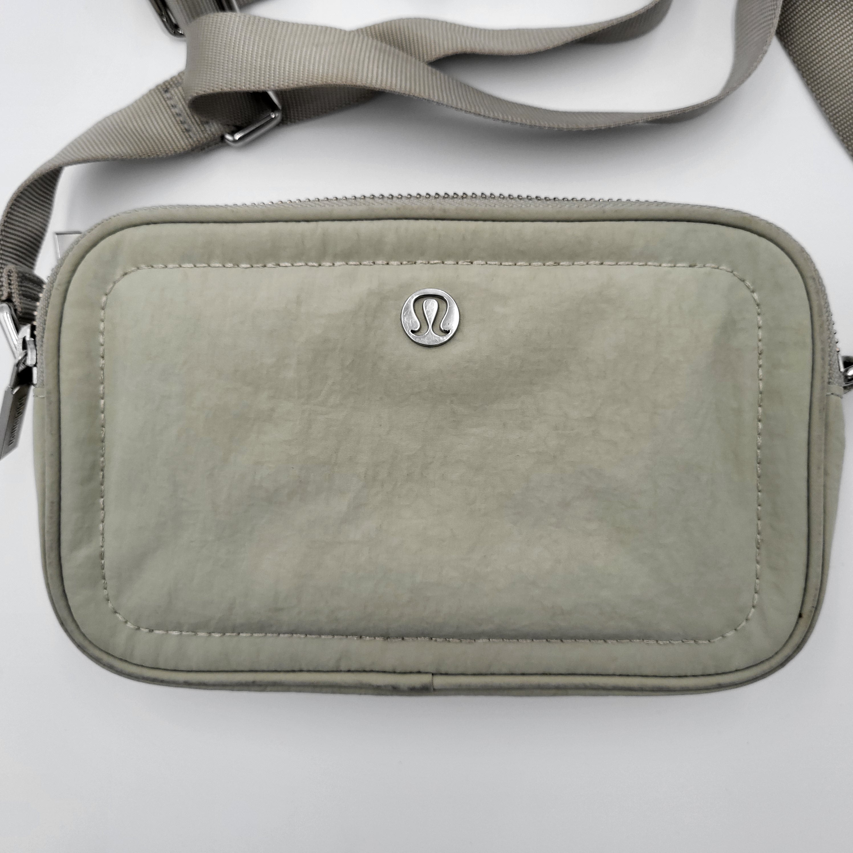 lululemon Light Sage Green Crossbody Bag