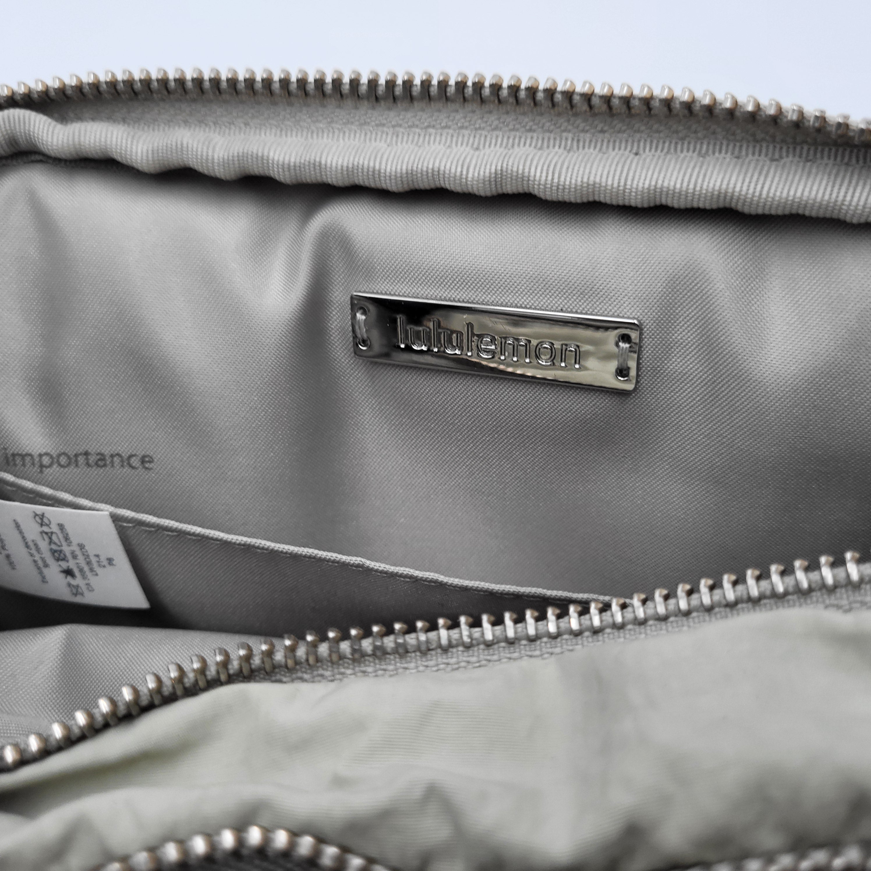 lululemon Light Sage Green Crossbody Bag