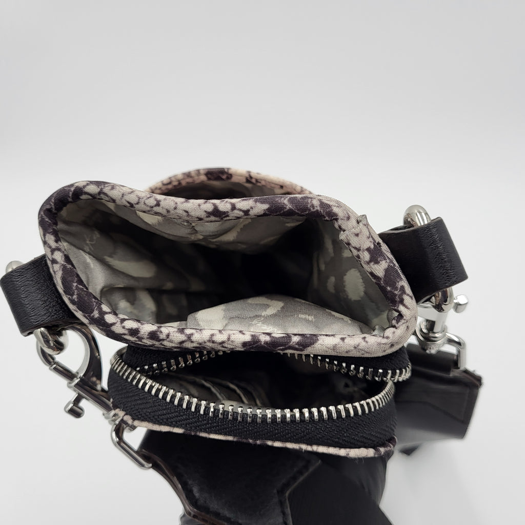 Aimee Kestenberg Snake Print Water Bottle Crossbody Bag