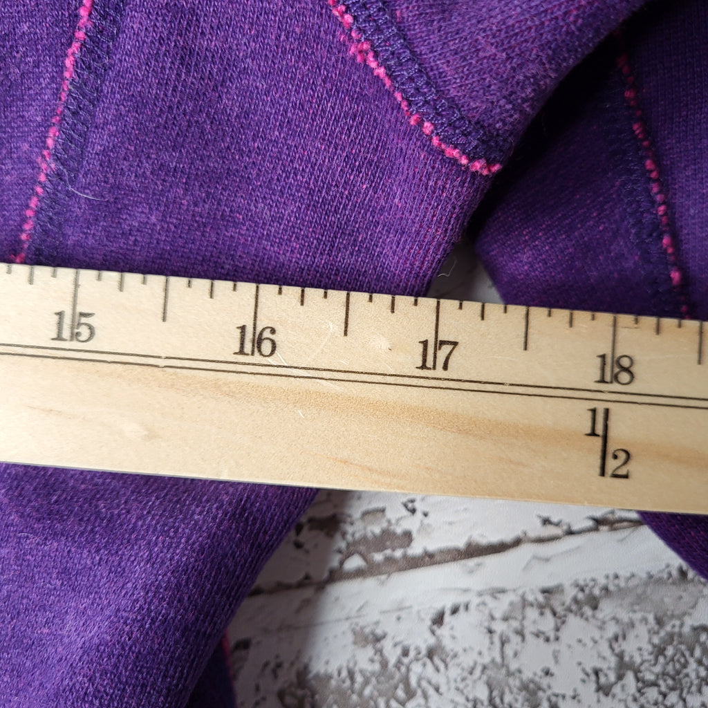 lululemon purple/pink floral zip hoodie (Women's Size N/A)