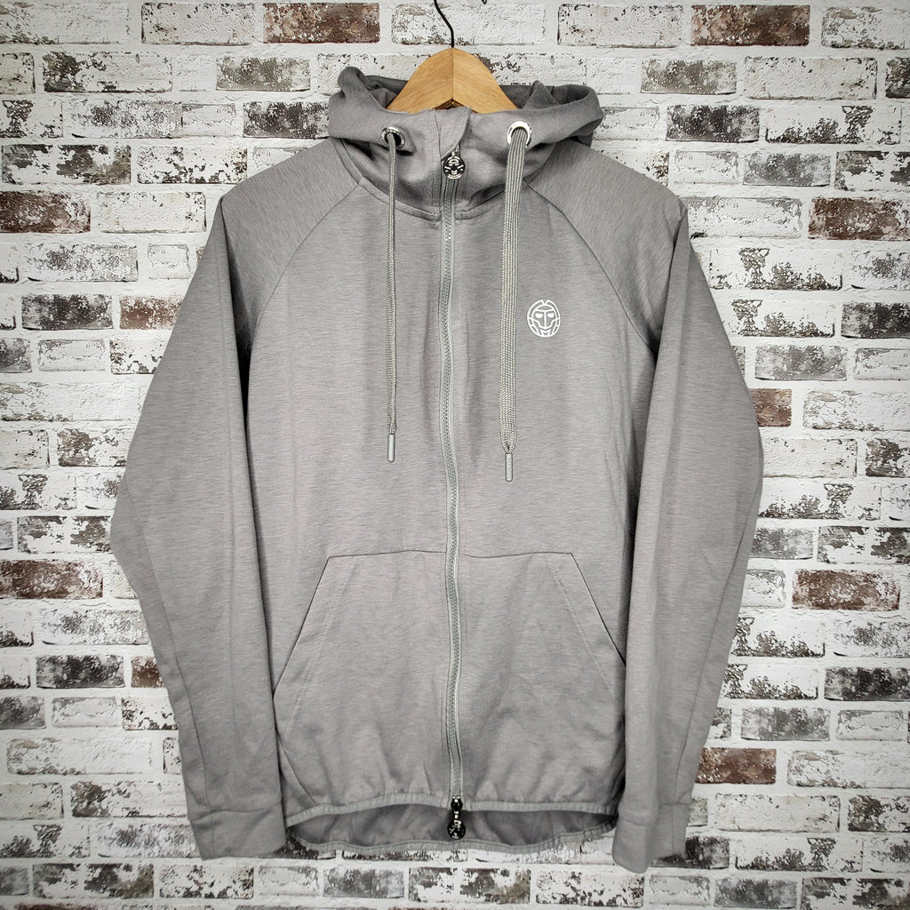 Bidi Badu grey zip-up hoodie (Women's Size S)
