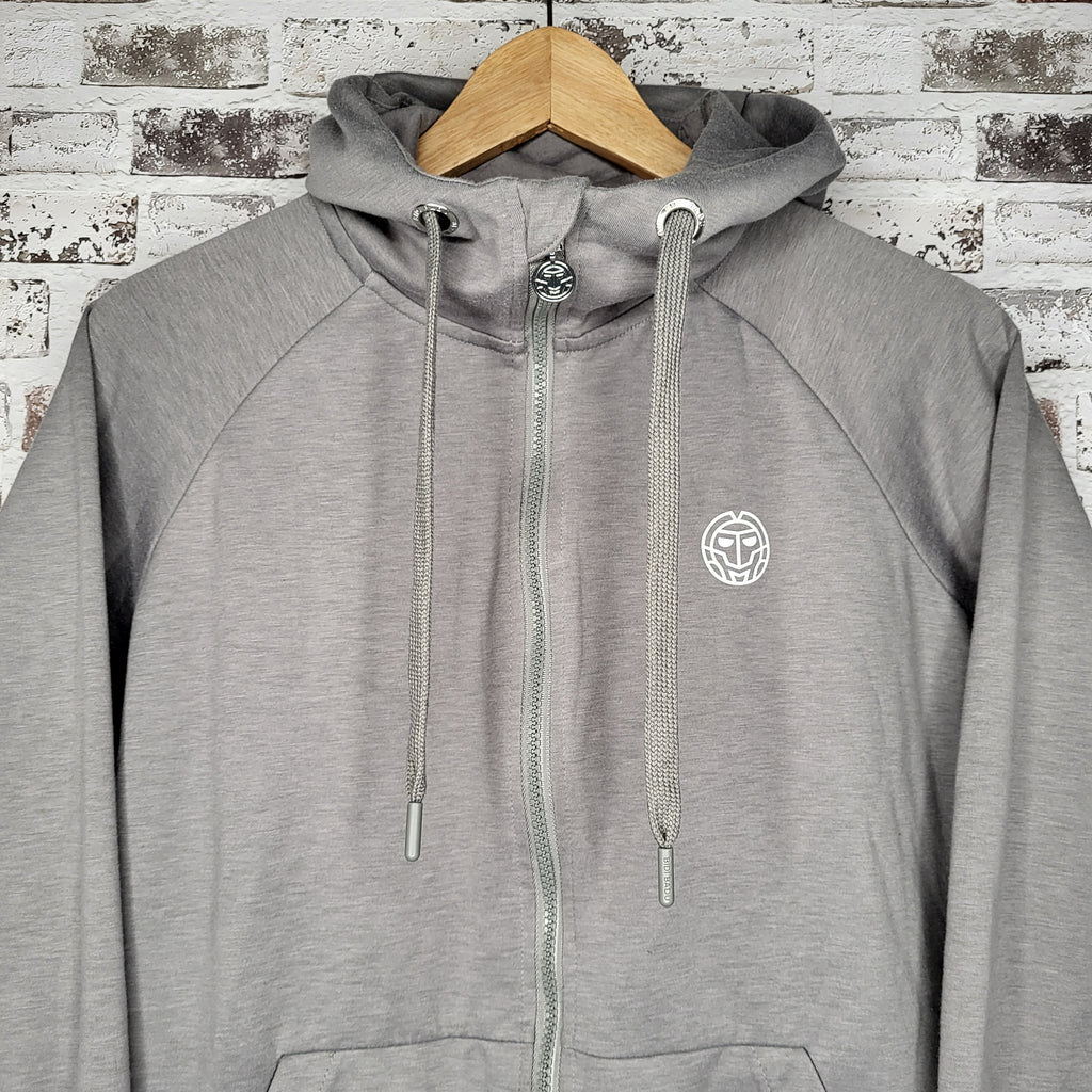Bidi Badu grey zip-up hoodie (Women's Size S)