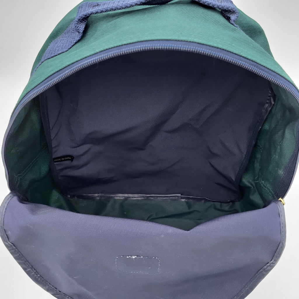 Jaguar Navy Blue & Forest Green Backpack