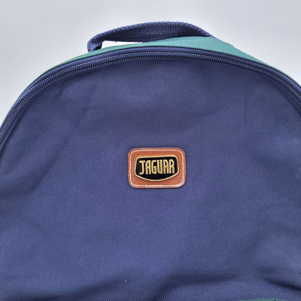 Jaguar Navy Blue & Forest Green Backpack