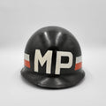 Black Military Police Helmet [One Size]