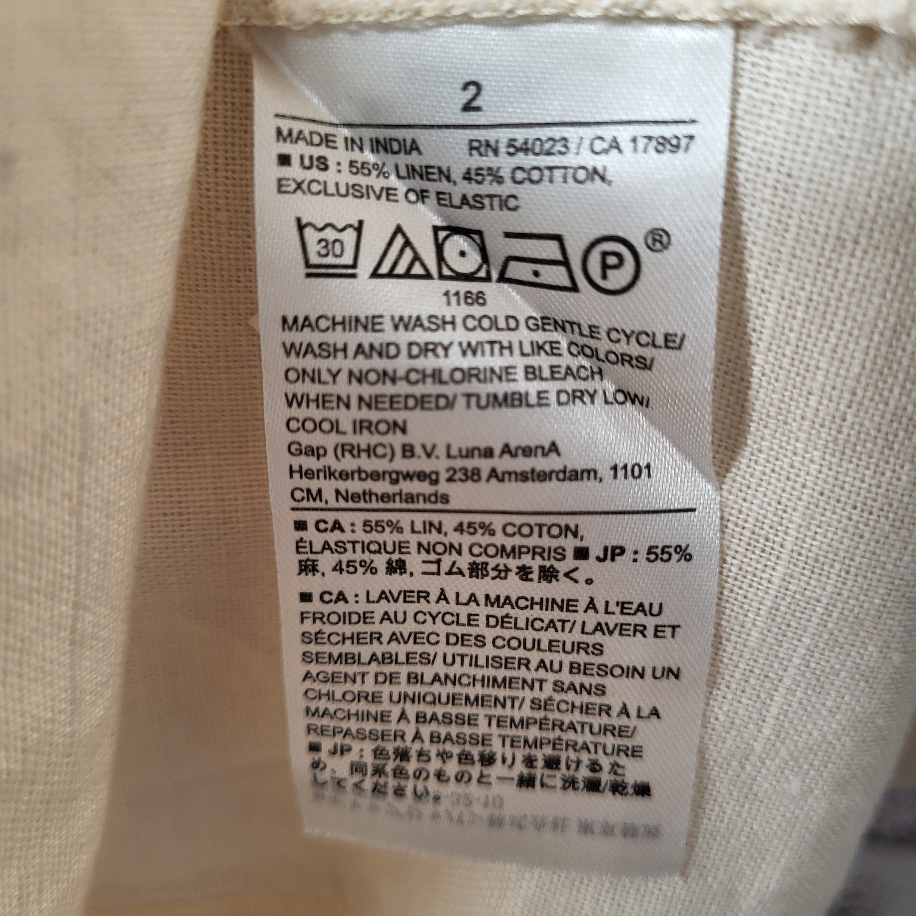 NEW Banana Republic Cream Linen-Blend Square-Neck Pintuck Mini Dress (Women's Size 2)