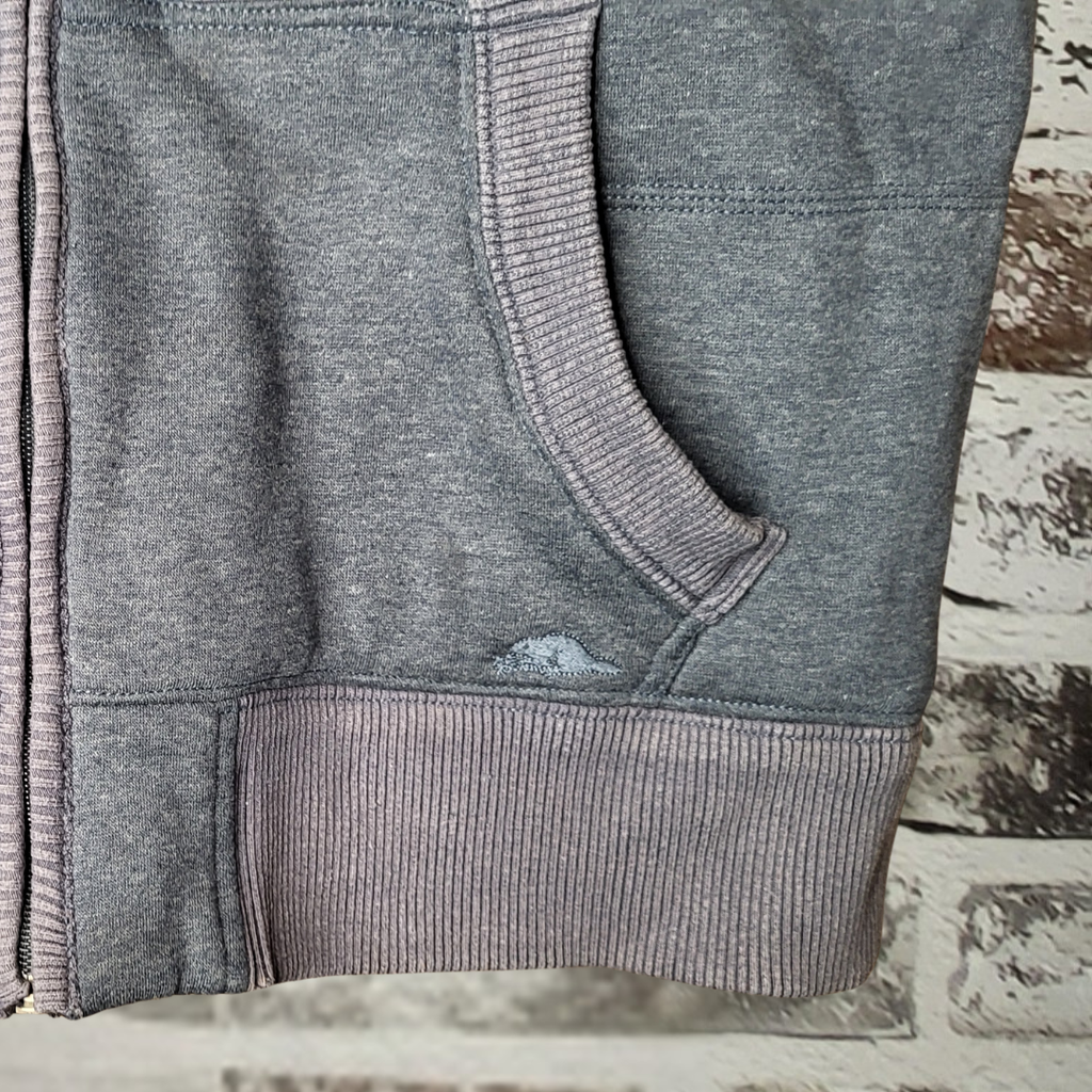 Roots 73 heather grey full-zip vest (Men's Size M)
