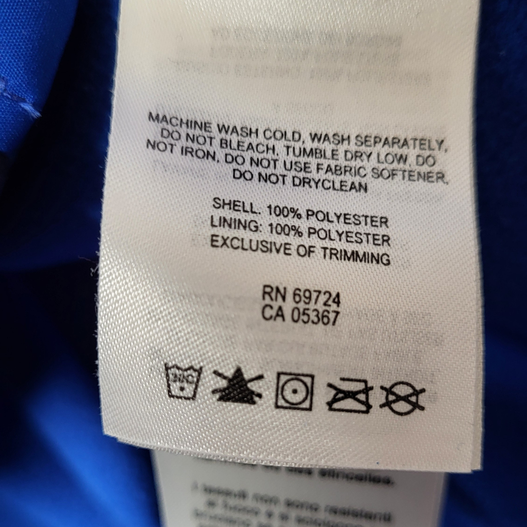Columbia blue hooded soft shell jacket (Men's Size L)