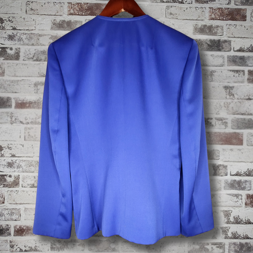 Louis Féraud cobalt blue blazer (Women's Size 8)