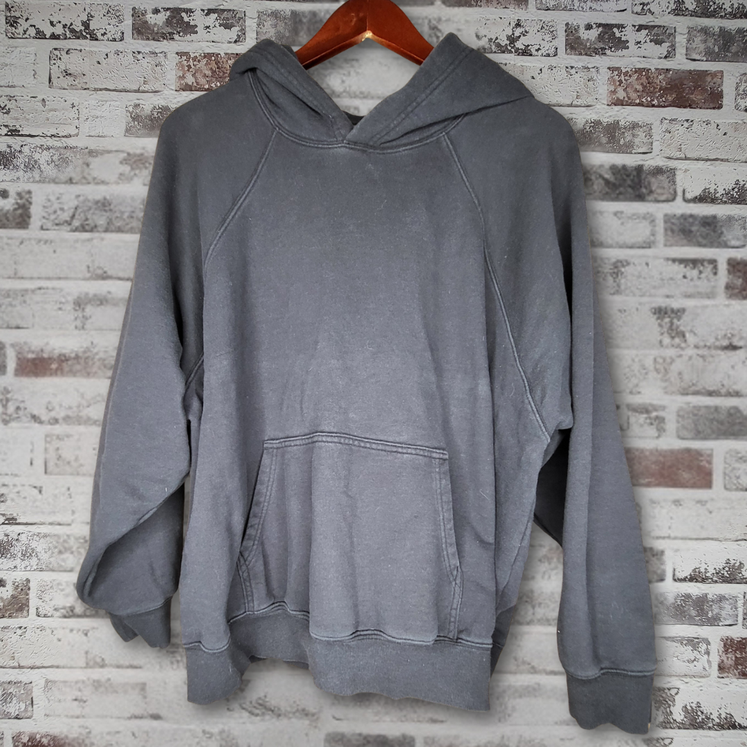 TNA charcoal sweatfleece hoodie (Women's Size M)