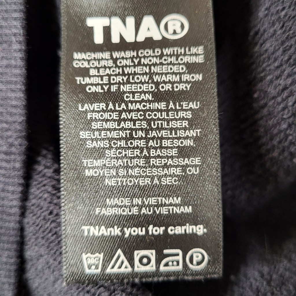 TNA charcoal sweatfleece hoodie (Women's Size M)