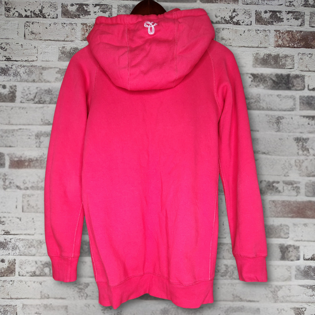 TNA red fleece zip hoodie (Women's Size XS)