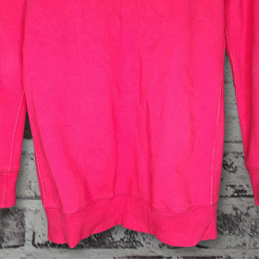 TNA red fleece zip hoodie (Women's Size XS)